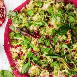 Pizza Base / Wrap Beetroot 28cm