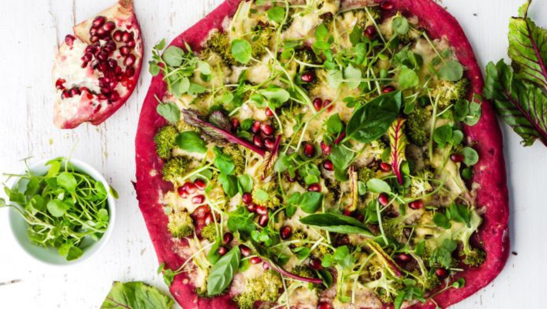 Pizza Base / Wrap Beetroot 28cm