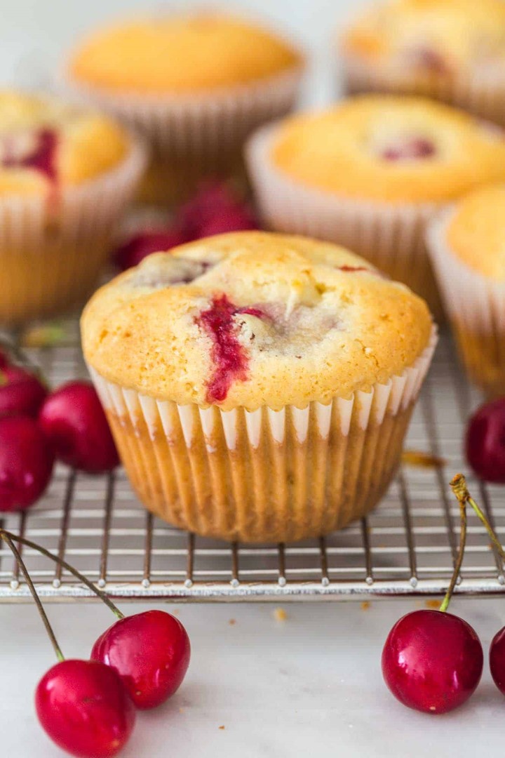 Vegan GF Muffin - Cherry x 2