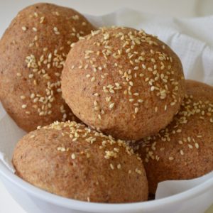 Low Carb Brown Hamburger Rolls (2\'s)