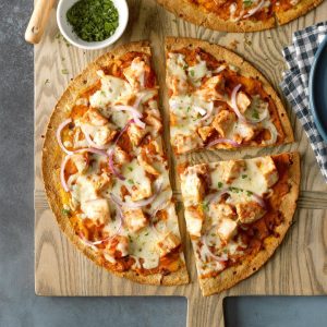 Pizza Base / Wrap Pumpkin x 4 - 19cm