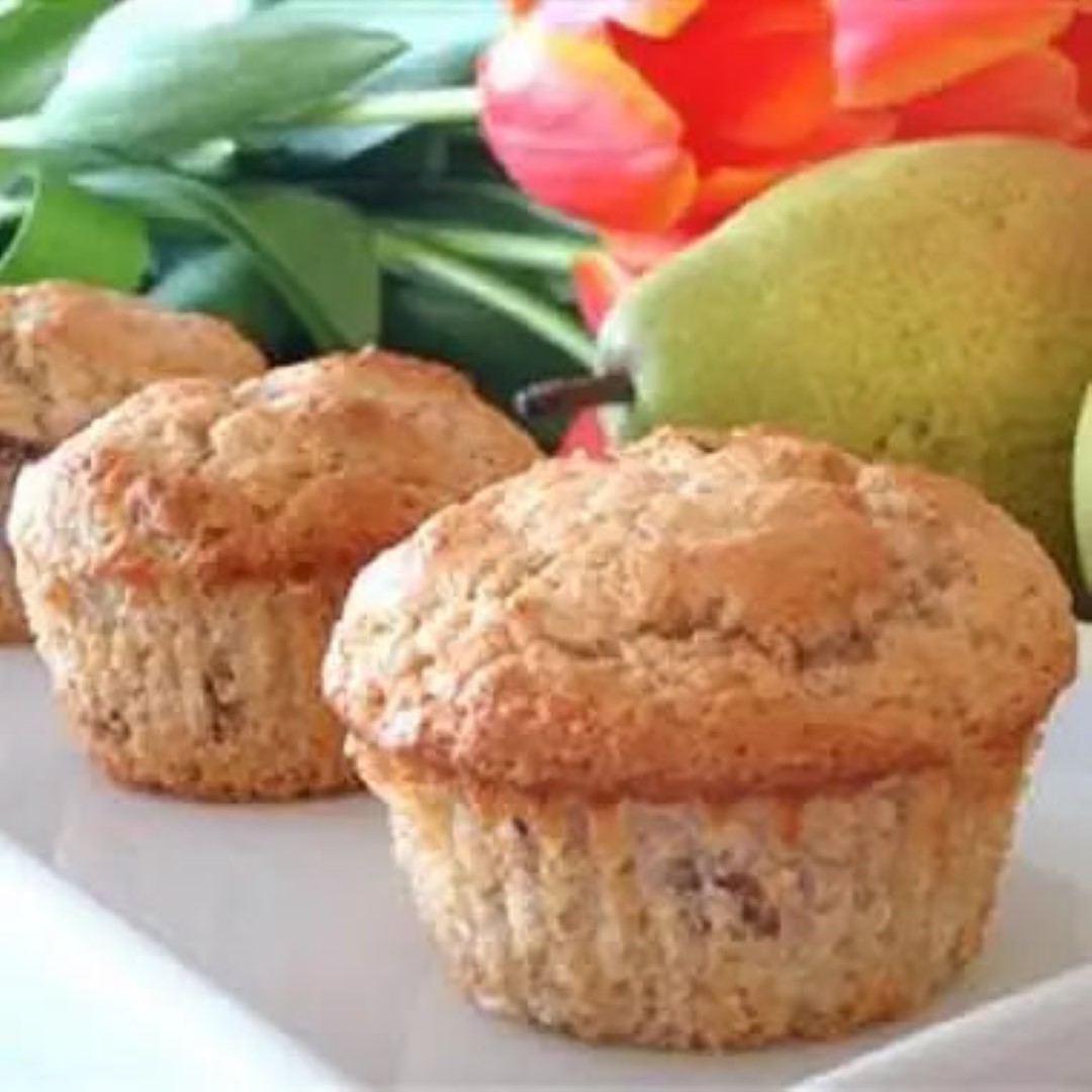 Vegan GF Muffin - Pear x 2