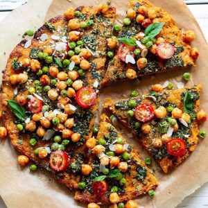 Pizza Base / Wrap Sweetpotato & Coriander Wraps x 4 - 28cm