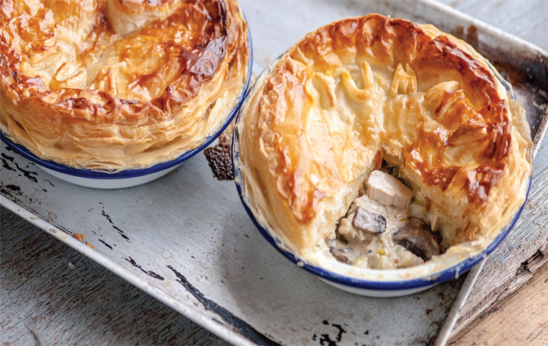 Chicken and Mushroom Pie